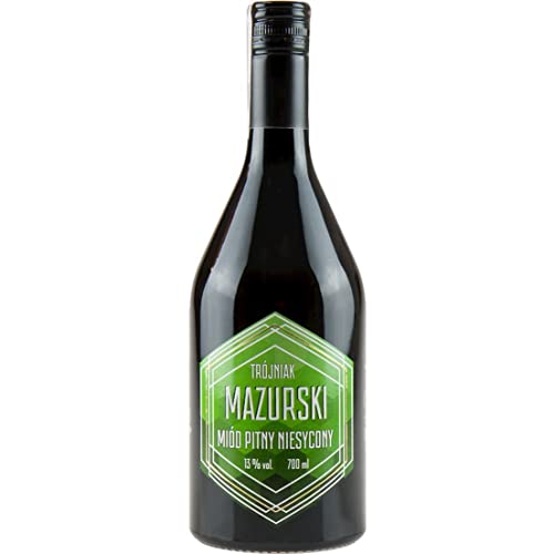 Mazurski Trójniak Honig (Drittel) 0,7L | Met Honigwein Metwein Honigmet | 700 ml | 13% Alkohol | Mazurskie Miody | Geschenkidee | 18+ von eHonigwein.de Premium Quality