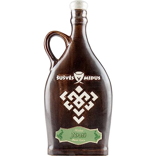 Midus Jūratė (Jurate) 0,5L im Steinzeuggefäß - Litauischer Met von eHonigwein.de Premium Quality