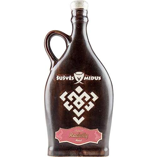 Midus Radvilų (Radvilu) 0,5L im Steinzeuggefäß- Litauischer Met von eHonigwein.de Premium Quality