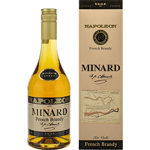 Minard Ch. J. French Brandy Napoleon VSOP 700 ml w kartonie | Brandy |700 ml | 36% Alkohol | Mundivie | Geschenkidee | 18+ von eHonigwein.de Premium Quality