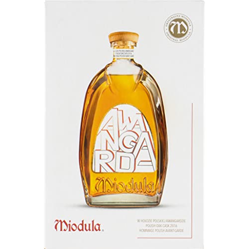 Miodula Prezydencka limitowana w hołdzie polskiej awangardzie (HonigWodka) 0,5L im Karton | Flavoured Vodka, Aromatisierter Wodka |500 ml | 40% Alkohol | Mundivie | Geschenkidee | 18+ von eHonigwein.de Premium Quality