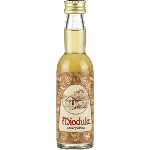 Miodula Staropolska 40 ml | Flavoured Vodka, Aromatisierter Wodka |40 ml | 40% Alkohol | Mundivie | Geschenkidee | 18+ von eHonigwein.de Premium Quality
