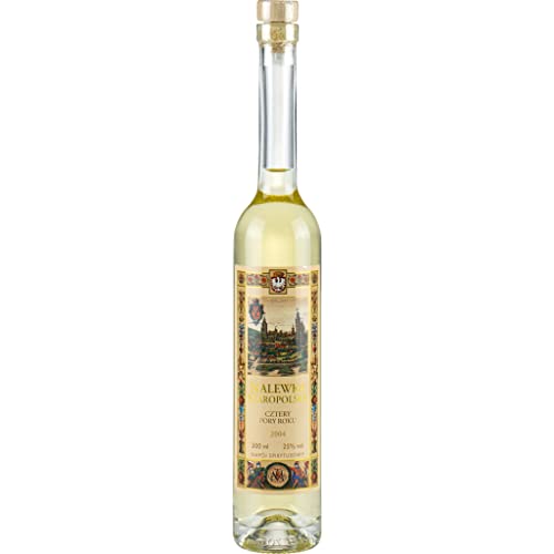 Nalewka Staropolska Cztery Pory Roku 2004 0,2L - Altpolnischer Likör „Vier Jahreszeiten“ | Aromatisierter Wodka |200 ml | 25% Alkohol | Nalewki Staropolskie | Geschenkidee | 18+ von eHonigwein.de Premium Quality