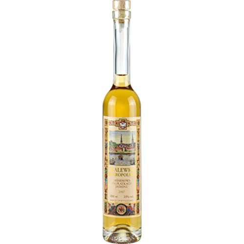 Nalewka Staropolska Jasminowa na Platkach Jasminu 2007 0,2L - Jasminlikör | Aromatisierter Wodka |200 ml | 25% Alkohol | Nalewki Staropolskie | Geschenkidee | 18+ von eHonigwein.de Premium Quality