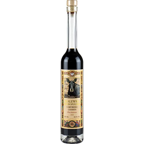 Nalewka Staropolska Kampinoska Czeremcha 2012 0,2L - Schwarzkirschlikör | Aromatisierter Wodka |200 ml | 18.4% Alkohol | Nalewki Staropolskie | Geschenkidee | 18+ von eHonigwein.de Premium Quality