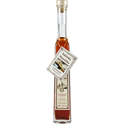 Nalewka Wawelska Zurawinowa 0,2L - Moosbeerenlikör | Aromatisierter Wodka |200 ml | 30% Alkohol | Nalewka Wawelska | Geschenkidee | 18+ Nalewka Wawelska Zurawinowa 0,2L - Moosbeerenlikör | Aromatisierter Wodka |200 ml | 30% Alkohol | Nalewka Wawelska | Geschenkidee | 18+ von eHonigwein.de Premium Quality