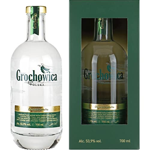 Okowita Grochowica (ErbsenWodka) 0,7L im Karton | Vodka, Okovita |700 ml | 53.9% Alkohol | Grochowica Polska | Geschenkidee | 18+ von eHonigwein.de Premium Quality