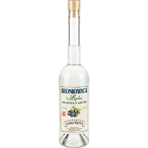 Okowita Maurera Aroniowica z Łącka (Apfelbeerenokowita) 0,5L | Flavoured Vodka, Okovita |500 ml | 50% Alkohol | Manufaktura Maurera | Geschenkidee | 18+ von eHonigwein.de Premium Quality