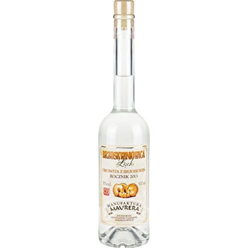 Okowita Maurera Brzoskwiniowica z Łącka 2013 (Pfirsichokowita) 0,5L | Flavoured Vodka, Okovita |500 ml | 50% Alkohol | Manufaktura Maurera | Geschenkidee | 18+ von eHonigwein.de Premium Quality