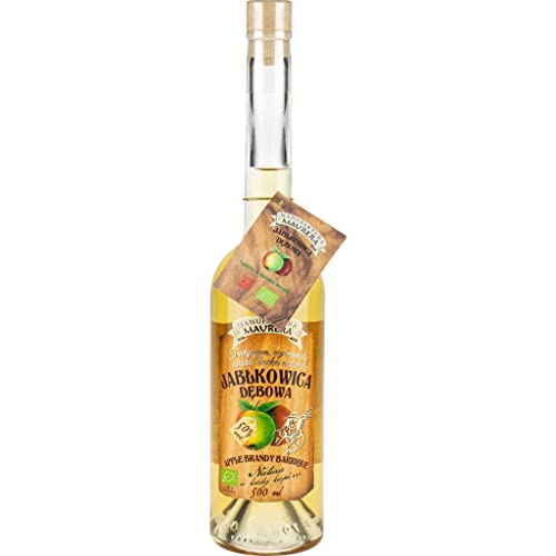 Okowita Maurera Jabłkowica Dębowa Bio (Apfelokowita) 0,5L | Flavoured Vodka, Okovita |500 ml | 50% Alkohol | Manufaktura Maurera | Geschenkidee | 18+ von eHonigwein.de Premium Quality