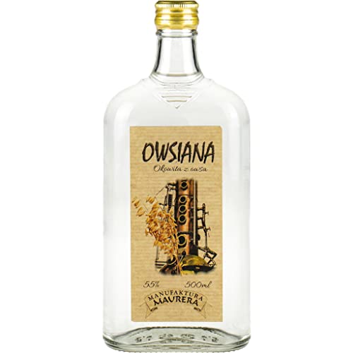 Okowita Maurera Owsiana (Haferokowita) 0,5L | Vodka, Okovita |500 ml | 55% Alkohol | Manufaktura Maurera | Geschenkidee | 18+ von eHonigwein.de Premium Quality