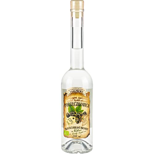 Okowita Maurera Porzeczkowica czarna porzeczka Bio (Schwarzjohannisbeerenokowita) 0,5L | Flavoured Vodka, Okovita |500 ml | 50% Alkohol | Manufaktura Maurera | Geschenkidee | 18+ von eHonigwein.de Premium Quality