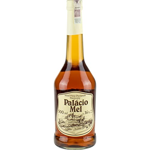 Palacio Mel Dwojniak Honig (Halber) 0,5L | Met Honigwein Metwein Honigmet | 500 ml | 16% Alkohol | Mazurskie Miody | Geschenkidee | 18+ von eHonigwein.de Premium Quality