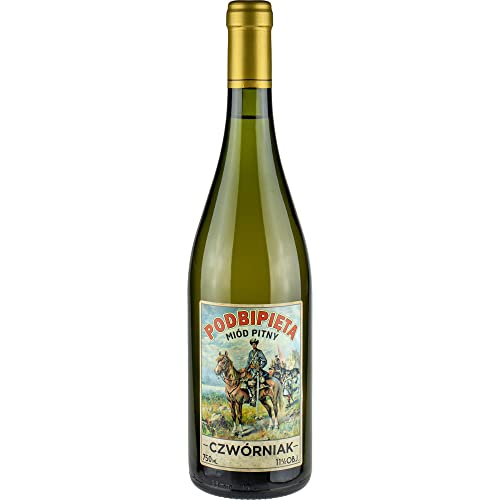 Podbipięta Czwórniak Honig (Viertel) 0,75L | Met Honigwein Metwein Honigmet | 750 ml | 11% Alkohol | Ami Honey | Geschenkidee | 18+ von eHonigwein.de Premium Quality