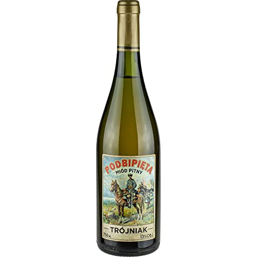 Podbipięta Trójniak Honig (Drittel) 0,75L | Met Honigwein Metwein Honigmet | 750 ml | 13% Alkohol | Ami Honey | Geschenkidee | 18+ von eHonigwein.de Premium Quality