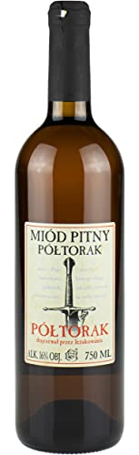 Półtorak-Półtorak-Honig | 750 ml | 16% Alkohol Metwein | Polnische Produktion | Geschenkidee | 18+ (Glas) von eHonigwein.de Premium Quality