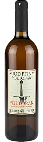 Półtorak-Półtorak-Honig | 750 ml | 16% Alkohol Metwein | Polnische Produktion | Geschenkidee | 18+ (Glas) Półtorak-Półtorak-Honig | 750 ml | 16% Alkohol Metwein | Polnische Produktion | Geschenkidee | 18+ (Glas) von eHonigwein.de Premium Quality