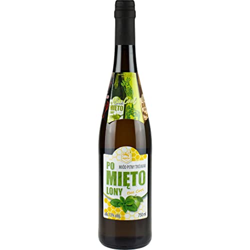 Pomiętolony Trójniak Honig (Drittel) 0,75L | Met Honigwein Metwein Honigmet | 750 ml | 13% Alkohol | Apis | Geschenkidee | 18+ von eHonigwein.de Premium Quality