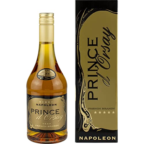 Prince D'orsay French Brandy Napoleon VSOP 700 ml w kartonie | Brandy |700 ml | 36% Alkohol | Mundivie | Geschenkidee | 18+ Prince D'orsay French Brandy Napoleon VSOP 700 ml w kartonie | Brandy |700 ml | 36% Alkohol | Mundivie | Geschenkidee | 18+ von eHonigwein.de Premium Quality