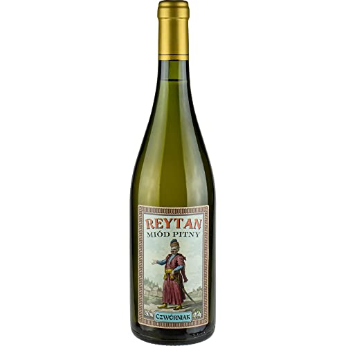 Rejtan Czwórniak Honig (Viertel) 0,75L | Met Honigwein Metwein Honigmet | 750 ml | 11% Alkohol | Ami Honey | Geschenkidee | 18+ von eHonigwein.de Premium Quality