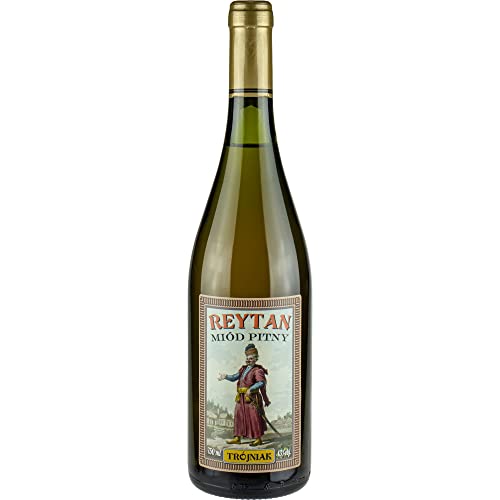 Rejtan Trójniak Honig (Drittel) 0,75L | Met Honigwein Metwein Honigmet | 750 ml | 13% Alkohol | Ami Honey | Geschenkidee | 18+ von eHonigwein.de Premium Quality