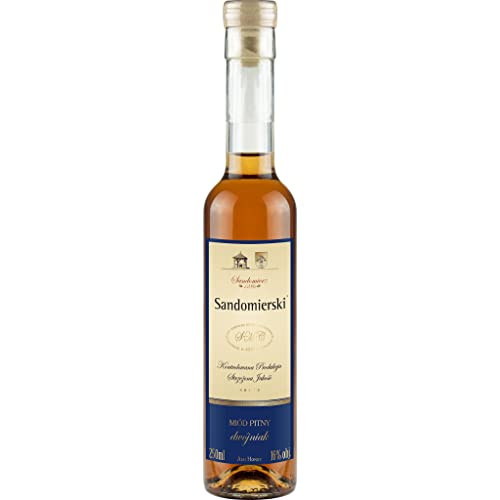 Sandomierski Letni Dwójniak Honig (Halber) 0,25L | Met Honigwein Metwein Honigmet | 250 ml | 16% Alkohol | Ami Honey | Geschenkidee | 18+ von eHonigwein.de Premium Quality