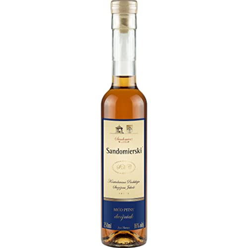 Sandomierski Letni Dwójniak Honig (Halber) 0,25L | Met Honigwein Metwein Honigmet | 250 ml | 16% Alkohol | Ami Honey | Geschenkidee | 18+ von eHonigwein.de Premium Quality
