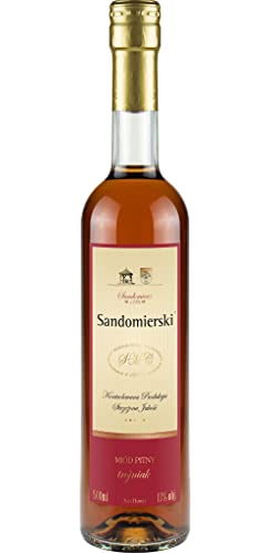 Sandomierski Drittel Met Trójniak-Honig | Met Honigwein Metwein Honigmet | 500 ml | 13% Alkohol | Polnische Produktion | Geschenkidee | 18+ von eHonigwein.de Premium Quality