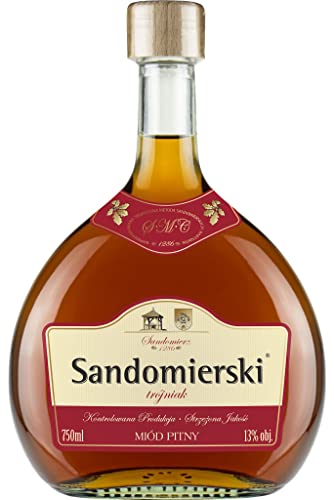 Sandomierski Sommer Drittel Met Trójniak-Honig | Met Honigwein Metwein Honigmet | 750 ml | 13% Alkohol | Polnische Produktion | Geschenkidee | 18+ Sandomierski Sommer Drittel Met Trójniak-Honig | Met Honigwein Metwein Honigmet | 750 ml | 13% Alkohol | Polnische Produktion | Geschenkidee | 18+ von eHonigwein.de Premium Quality
