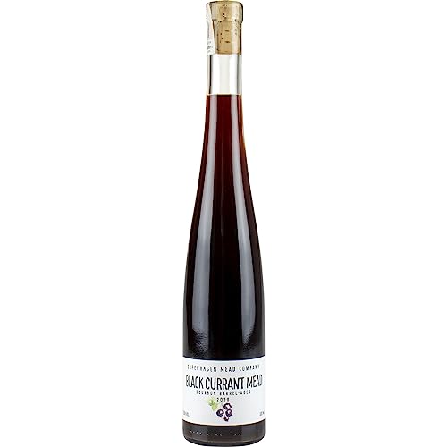 Schwarzer Johannisbeer-Met 2018 500 ml - Dänischer Met von eHonigwein.de Premium Quality