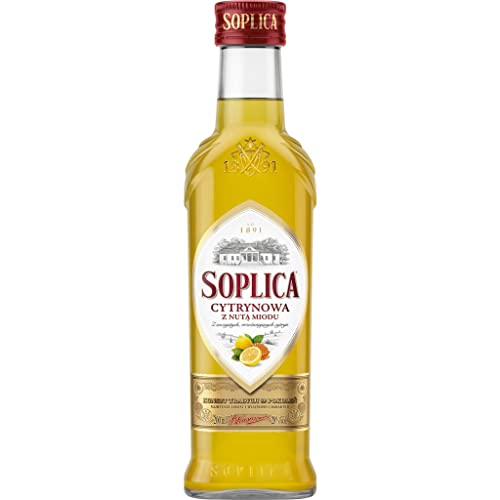 Soplica Cytrynowa z Nuta Miodu 0,2L - Zitronenlikör mit einer Honignote | Likör |200 ml | 28% Alkohol | Soplica | Geschenkidee | 18+ von eHonigwein.de Premium Quality
