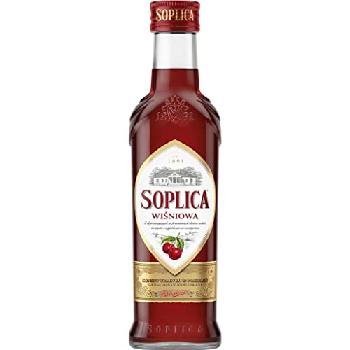 Soplica Wisniowa 0,2L - Kirschlikör | Likör |200 ml | 28% Alkohol | Soplica | Geschenkidee | 18+ von eHonigwein.de Premium Quality