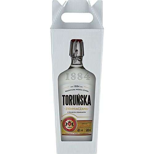 Torunska KartoffelWodka 0,5L im Karton | Vodka |500 ml | 40% Alkohol | Toruńskie Wódki Gatunkowe | Geschenkidee | 18+ von eHonigwein.de Premium Quality