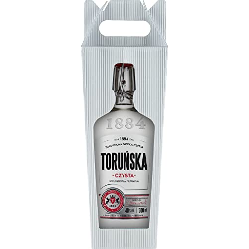 Torunska Reiner Wodka 0,5L im Karton | Vodka |500 ml | 40% Alkohol | Toruńskie Wódki Gatunkowe | Geschenkidee | 18+ von eHonigwein.de Premium Quality