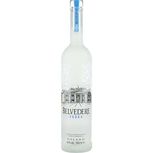 Vodka Belvedere Pure 0,5L | Vodka |500 ml | 40% Alkohol | Belvedere | Geschenkidee | 18+ von eHonigwein.de Premium Quality