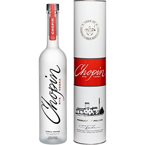 Wodka Chopin Rye 0,7L in der Tube | Vodka |700 ml | 40% Alkohol | Destylarnia Chopin | Geschenkidee | 18+ von eHonigwein.de Premium Quality