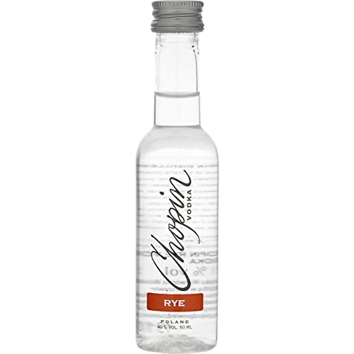 Wodka Chopin Rye 50 ml PET | Vodka |50 ml | 40% Alkohol | Destylarnia Chopin | Geschenkidee | 18+ von eHonigwein.de Premium Quality