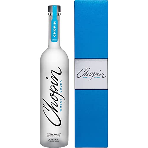 Wodka Chopin Wheat 0,5L im Karton | Vodka |500 ml | 40% Alkohol | Destylarnia Chopin | Geschenkidee | 18+ von eHonigwein.de Premium Quality