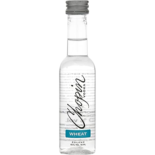 Wodka Chopin Wheat 50 ml PET | Vodka |50 ml | 40% Alkohol | Destylarnia Chopin | Geschenkidee | 18+ von eHonigwein.de Premium Quality