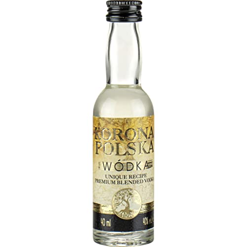 Wodka Dojrzewająca w beczkach dębowych 225L Korona Polska 40 ml | Vodka |40 ml | 40% Alkohol | Mundivie | Geschenkidee | 18+ Wodka Dojrzewająca w beczkach dębowych 225L Korona Polska 40 ml | Vodka |40 ml | 40% Alkohol | Mundivie | Geschenkidee | 18+ von eHonigwein.de Premium Quality