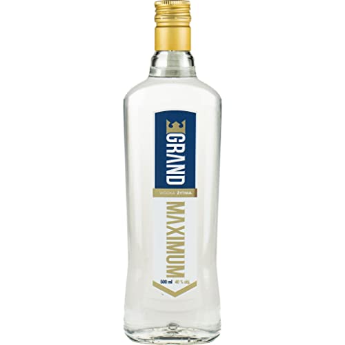 Wodka Grand Maximum 500 ml | Vodka |500 ml | 40% Alkohol | Destylarnia Chopin | Geschenkidee | 18+ von eHonigwein.de Premium Quality