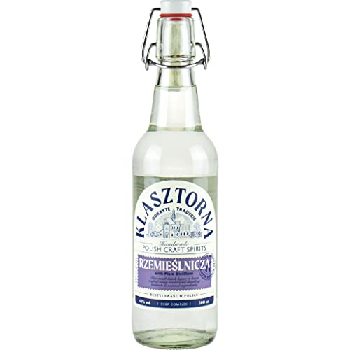 Wodka Klasztorna Rzemieślnicza 0,5L | Vodka |500 ml | 40% Alkohol | Klasztorna | Geschenkidee | 18+ von eHonigwein.de Premium Quality