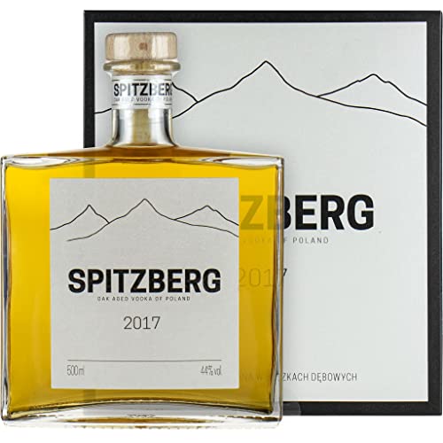 Wodka Leżakowana Spitzberg Oak Aged Polish Wodka 2017 500 ml w karafce | Rum |500 ml | 44% Alkohol | Mundivie | Geschenkidee | 18+ von eHonigwein.de Premium Quality