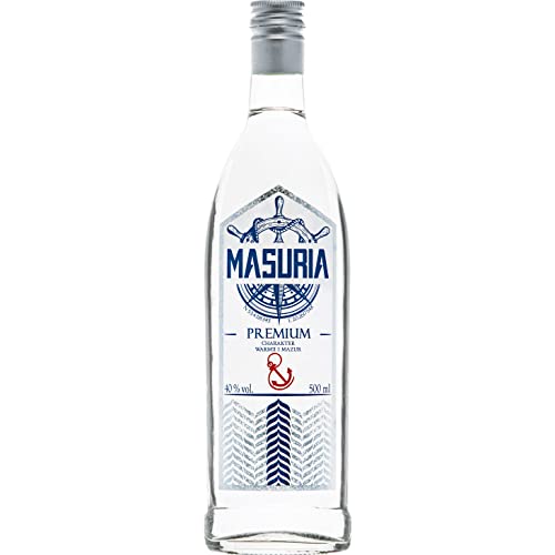 Wodka Masuria Premium 0,5L | Vodka |500 ml | 40% Alkohol | Mazurskie Miody | Geschenkidee | 18+ von eHonigwein.de Premium Quality