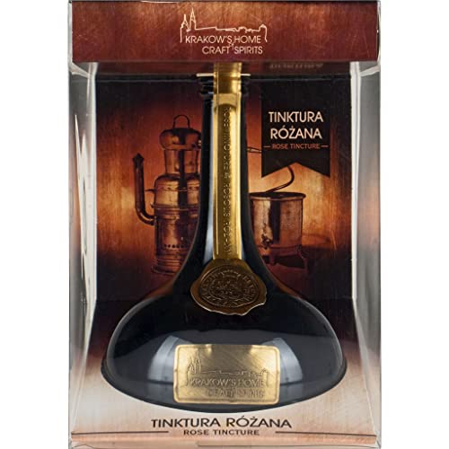 Wodka MelRosa Tinktura Różana (RosenWodka) 0,5L | Flavoured Vodka, Aromatisierter Wodka |500 ml | 37.5% Alkohol | Mundivie | Geschenkidee | 18+ von eHonigwein.de Premium Quality