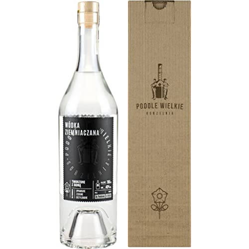 Wodka Podole Wielkie Ziemniaczana (KartoffelWodka) 0,7L im Karton | Vodka |700 ml | 40% Alkohol | Gorzelnia Podole Wielkie | Geschenkidee | 18+ von eHonigwein.de Premium Quality