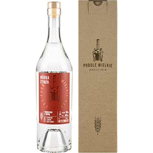 Wodka Podole Wielkie Żytnia (RoggenWodka) 0,7L im Karton | Vodka |700 ml | 40% Alkohol | Gorzelnia Podole Wielkie | Geschenkidee | 18+ von eHonigwein.de Premium Quality