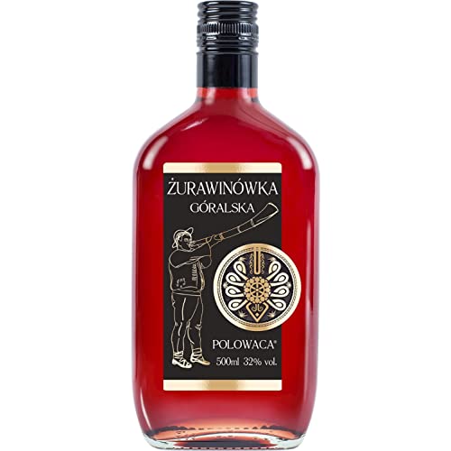 Wodka Polowaca Żurawinówka Góralska (Moosbeerenlikör) 0,5L | Liqueurs, Likör |500 ml | 32% Alkohol | Mundivie | Geschenkidee | 18+ von eHonigwein.de Premium Quality