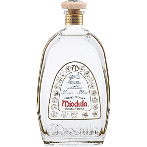 Wodka Polska Miodula 500 ml | Flavoured Vodka, Aromatisierter Wodka |500 ml | 40% Alkohol | Mundivie | Geschenkidee | 18+ von eHonigwein.de Premium Quality