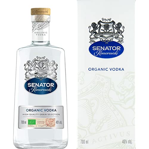 Wodka Senator Komorowski Organic Wodka 0,7L im Karton | Vodka |700 ml | 40% Alkohol | BZK Alco | Geschenkidee | 18+ von eHonigwein.de Premium Quality